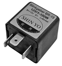smart Blinkrelais SY-02, 3polig, 12 VDC, 1-100 Watt