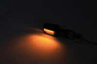smart Block LED Blinker Gehäuse Schwarz / Linse Rauchgrau, Vorn & Hinten