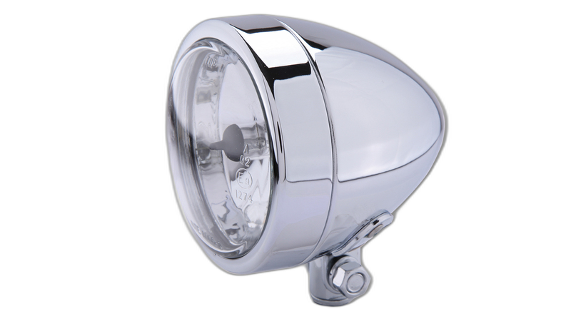 smart Chromscheinwerfer BULLET, untere Befestigung, Fernlicht H4