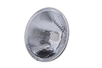 Smart H4 headlight insert, embossed glass, 7 inch (176 mm) with parking light