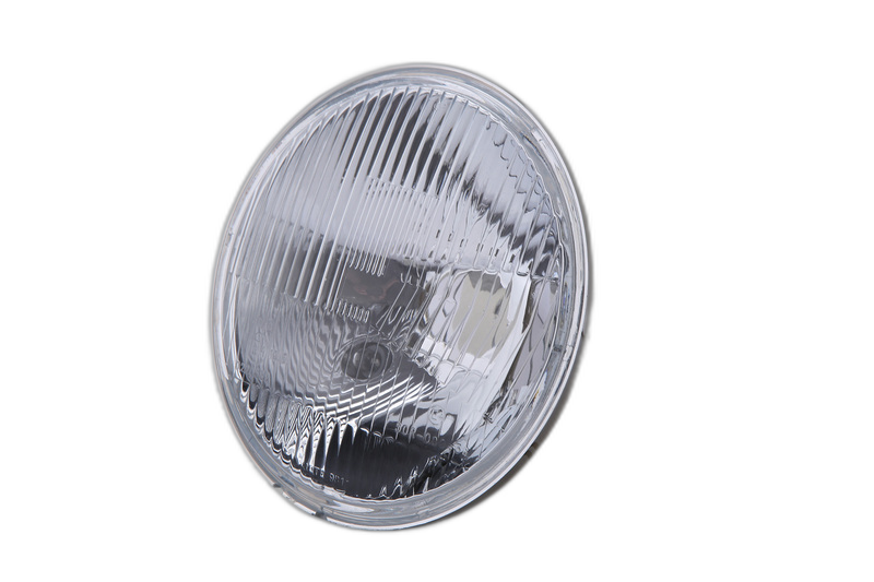 smart H4 Scheinwerfer-Einsatz, geprägtes Glas, 7 Zoll (176 mm) mit Standlicht