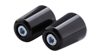 smart Lenkergewicht, für div. Kawasaki Originallenker, Alu, schwarz