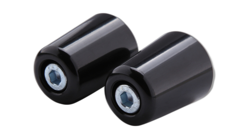 smart Lenkergewicht, für div. Kawasaki Originallenker, Alu, schwarz