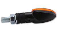 smart Halogen Turn Signal LIZZARD, black, yellow lens, 12V/6W