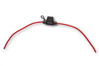 smart holder for mini blade fuses, splash-proof rubber housing
