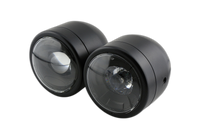 smart LED Headlights TWIN, black, side mounting