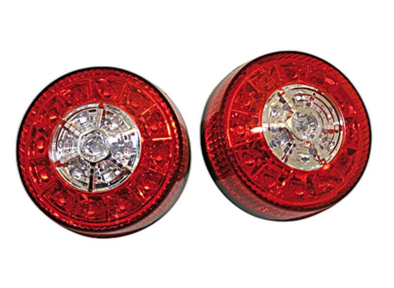 smart LED rear, brake light, turn signal for ATV, black