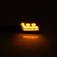 smart LED-Blinker Formula-TS, Schwarz, getöntes Glas, Paar