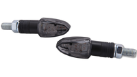 smart LED-Blinker LIZZARD, schwarz, getöntes Glas