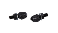 smart LED turn signal TINY, black, tinted glass