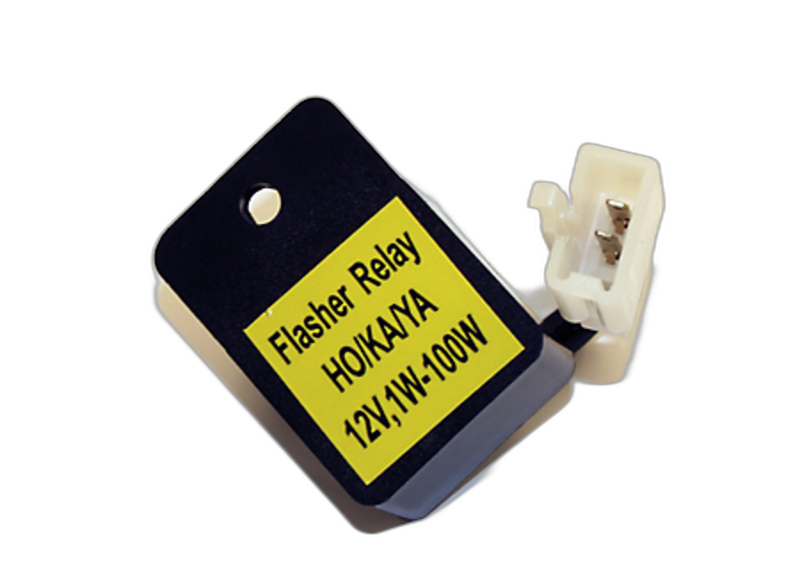 smart LED flasher relay, HONDA, KAWASAKI and YAMAHA, 12 V, 0.05A to 10A (1-100W)