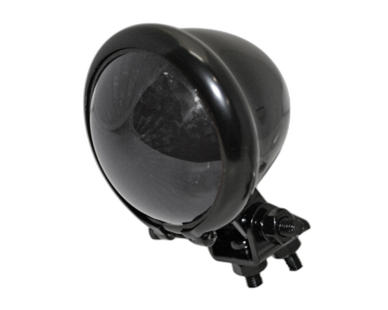 smart LED tail light BATES STYLE, black housing, tinted glass