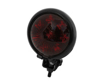 smart LED taillight BATES STYLE, black housing, red lens