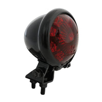 smart LED taillight BATES STYLE, black housing, red lens