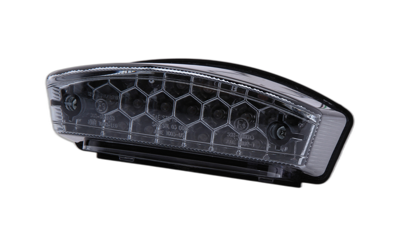 smart LED tail light MONSTER, tinted glass, E-approved