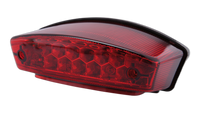 smart LED rear light MONSTER, red lens, E-approved