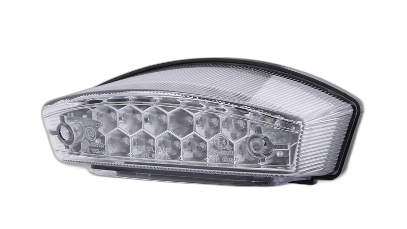 smart LED taillight MONSTER, transparent