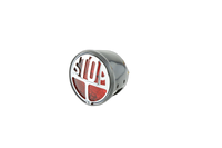 smart LED rear light STOP, red glass, black metal housing