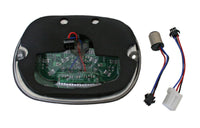 smart LED taillight, tinted glass and chrome reflector, for many HD models 1973-1998