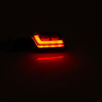 smart LED-Rücklicht/Blinker FORMULA-TS, Schwarz, Rauch, Paar