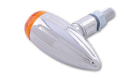 smart Micro-Bullet Glühlampen Blinker Gehäuse Chrom / Linse Orange, Vorn & Hinten