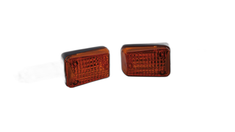 smart Mini-Indicators, black, yellow glass