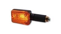 smart Mini-Blinker, schwarz, Glas gelb