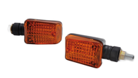 smart mini-indicators, black, yellow glass