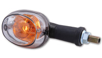 smart Oval Glühlampen Blinker Gehäuse Schwarz / Linse Klar, Vorn & Hinten