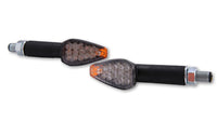 smart Peak LED Blinker Gehäuse Schwarz / Linse Klar, Vorn & Hinten