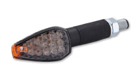 smart Peak LED Blinker Gehäuse Schwarz / Linse Klar, Vorn & Hinten