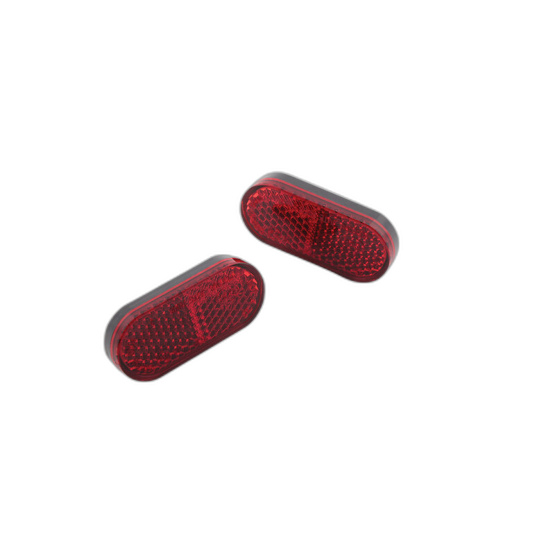 smart reflector, red, with self-adhesive film