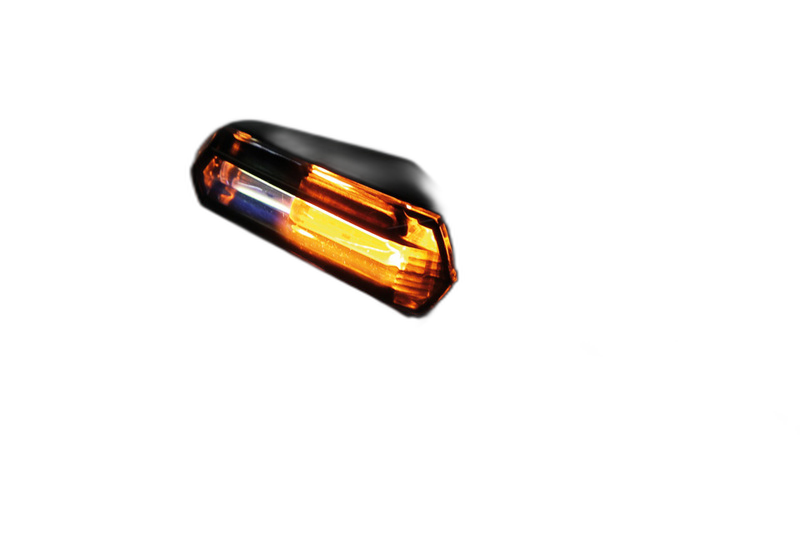 smart SCURO 2in1 LED indicator with position light, smoked lens