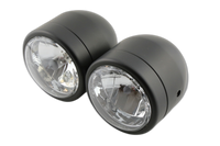 smart Scheinwerfer-Set, schwarz, Fern + Abblendlicht