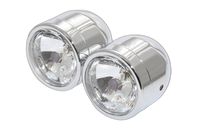 smart Set mit 2 Chromscheinwerfern, Fern- + Abblendlicht E-gepr.