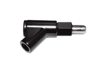 smart Spiegel-Adapter M 10x1,25, Rechtsgewinde, schwarz