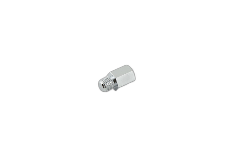 smart Spiegeladapter Loch M8 re. auf Bolzen M10 re. verchromt