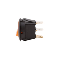 smart Universal An/Aus-Schalter zum Festklemmen, gelb beleuchtet