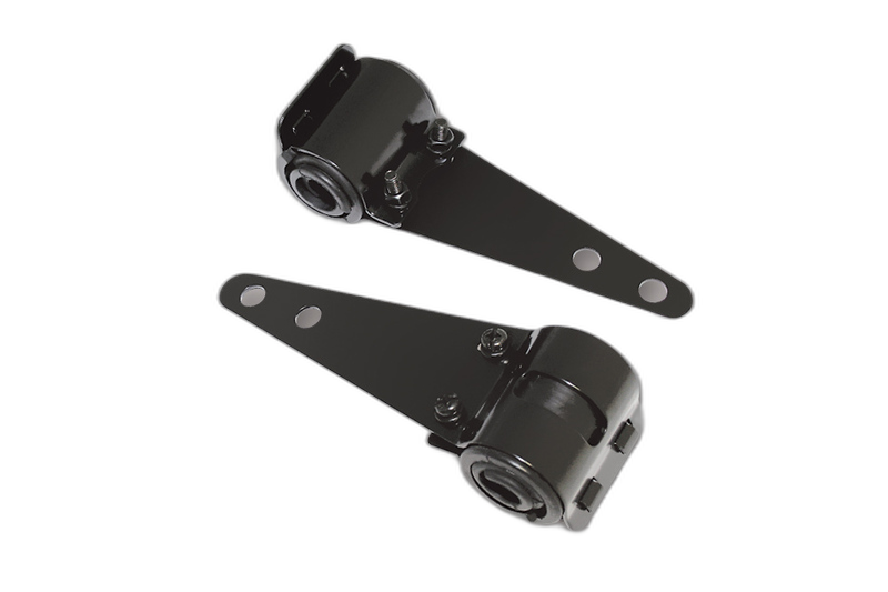 smart universal lamp holder black, 30 - 38 mm