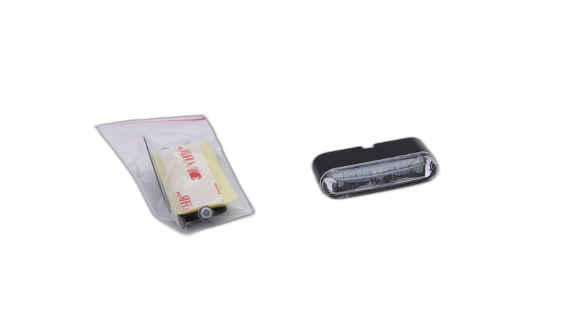 smart Universal TRI-LED Parking Light with Holder and Self-Adhesive Film, 12V