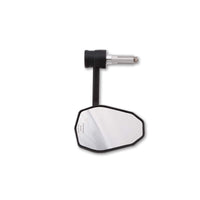 HIGHSIDER pro Victory-X RIM Handlebar End Mirror with LED Indicator, Matt Black (1pc.)