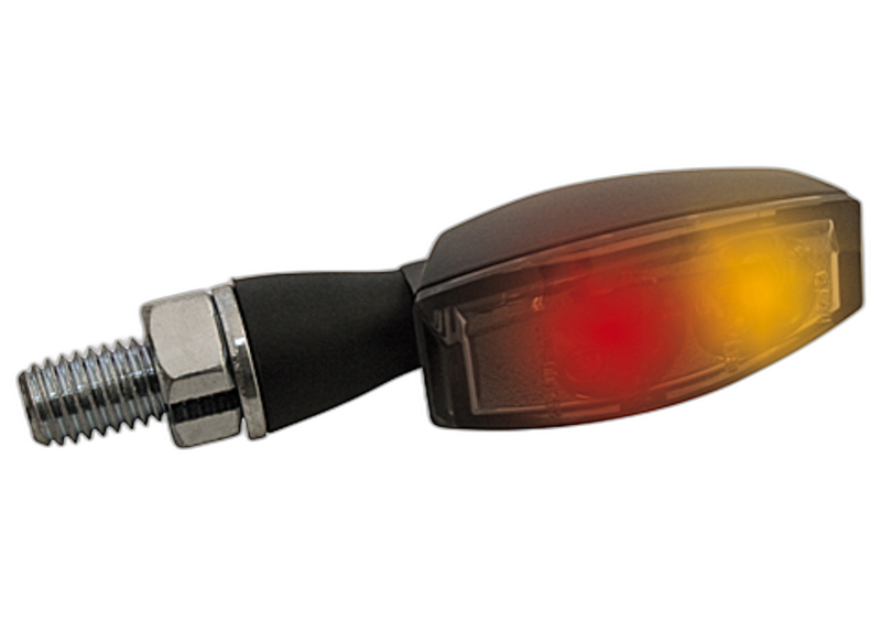 3in1 LED Rück-, Bremslicht, Blinker Einheit Blaze, Schwarz, getönt