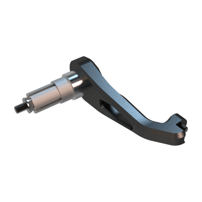 pro Force-Evo Adapter für Lenkerendenspiegel, matt-schwarz