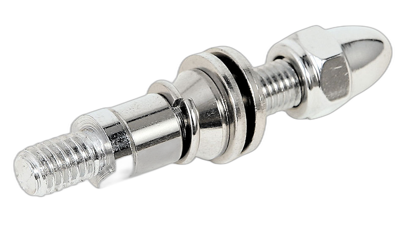 Spiegeladapter Harley auf 5/16 Zoll-18 UNC, Chrom