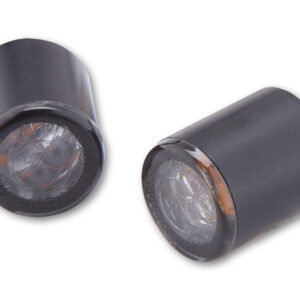 HIGHSIDER pro Proton Modul LED Blinker/Positionslicht Schwarz/Getönt 2in1, E-Geprüft (Paar)