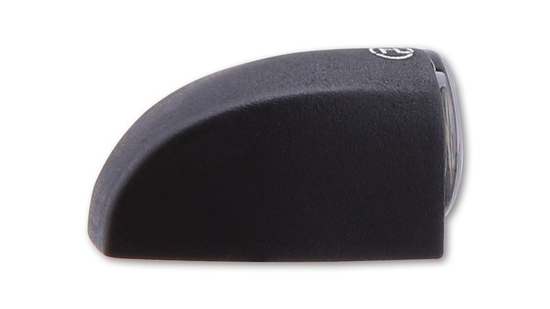 HIGHSIDER Pro Proton Three LED Blinker Gehäuse Schwarz / Linse Rauchgrau (Paar), Vorn & Hinten – Bild 7