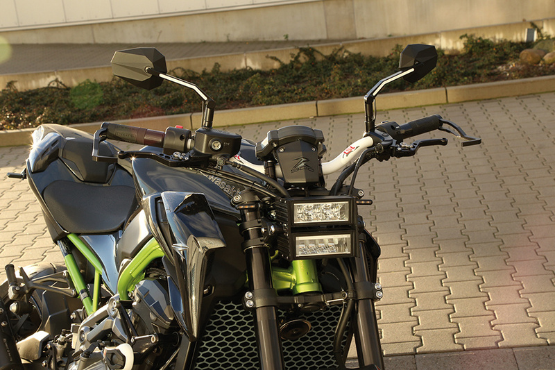 HIGHSIDER pro Scheinwerfer Ultimate LED Schwarz Mit Wave-Halter, E-Geprüft (1Stck) – Bild 6