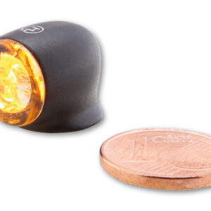 HIGHSIDER pro Proton Two LED Rück-, Bremslicht, Blinker Schwarz/Getönt 3in1, E-Geprüft (Paar)