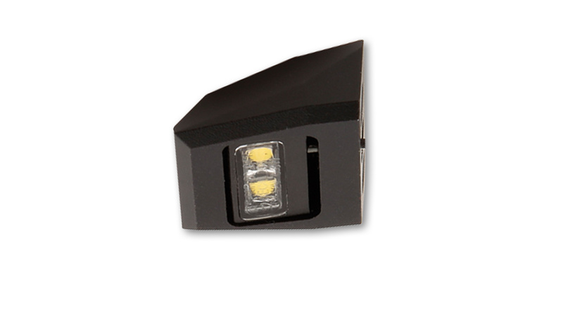 HIGHSIDER pro Split-S LED Kennzeichenbeleuchtung Schwarz/Transparent SMD (1Stck) – Bild 3