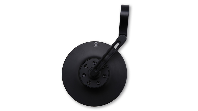 HIGHSIDER pro Lenkerendenspiegel Conero 2 Schwarz Kurz (1Stck.)
